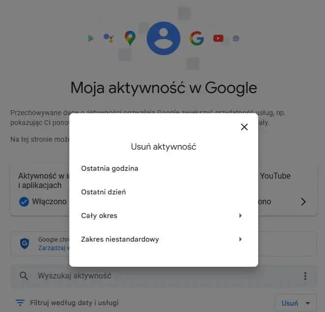 Jak usunąć historię przeglądarki Google i chronić swoją prywatność