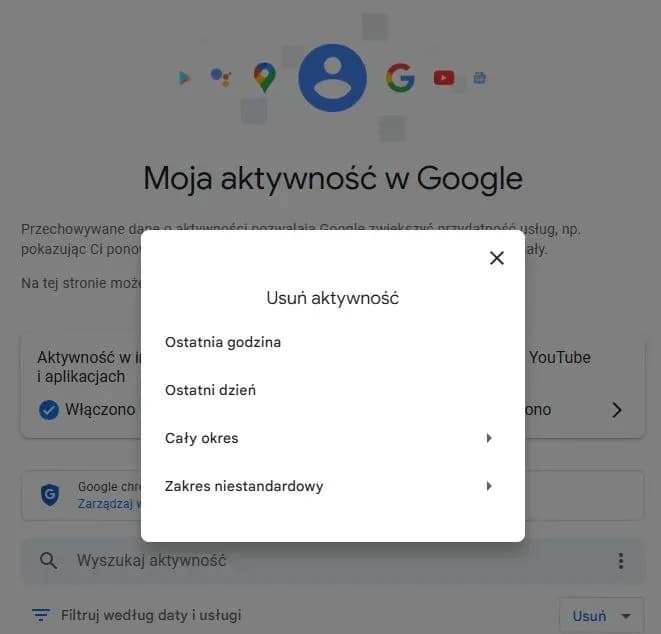 Jak usunąć historię przeglądarki Google i chronić swoją prywatność