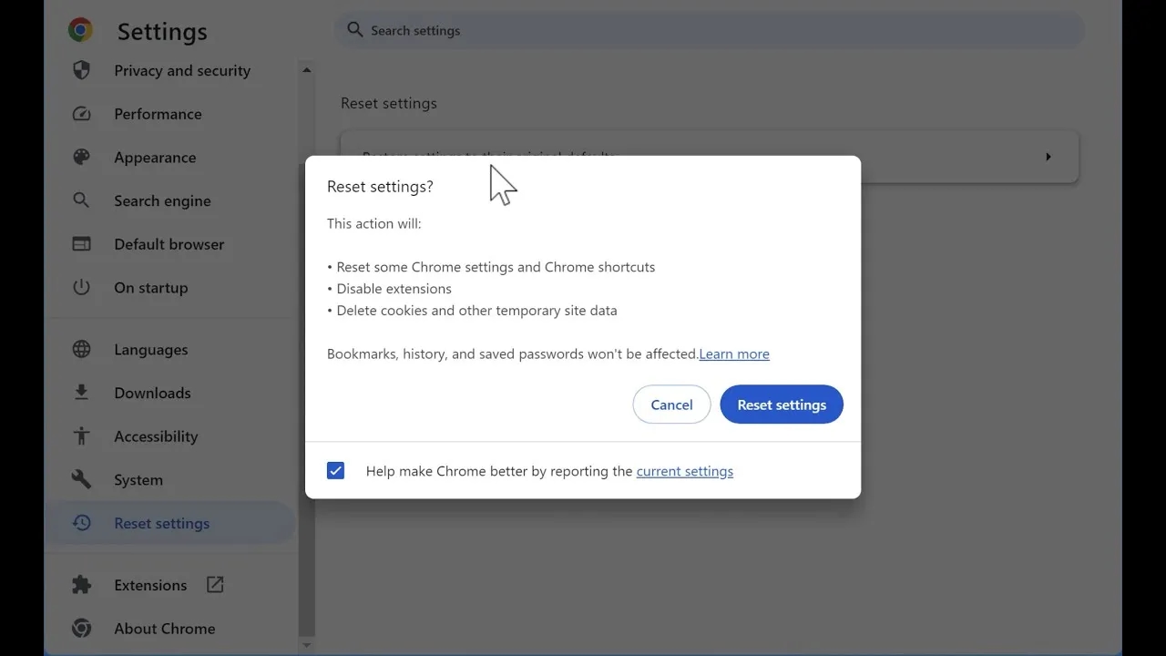 Jak zresetować przeglądarkę i przywrócić ją do pierwotnych ustawień