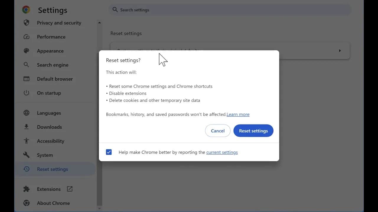 Jak zresetować przeglądarkę i przywrócić ją do pierwotnych ustawień