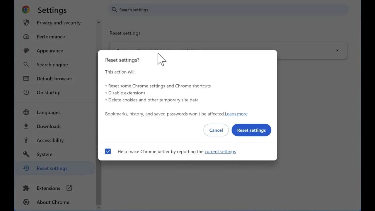 Jak zresetować przeglądarkę i przywrócić ją do pierwotnych ustawień