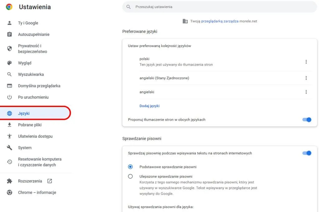 Jak zmienić język w przeglądarce Chrome i uniknąć problemów z ustawieniami