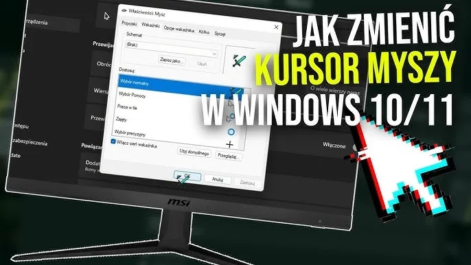 Jak zmienić kursor w Windows 11 i uniknąć frustracji z ustawieniami