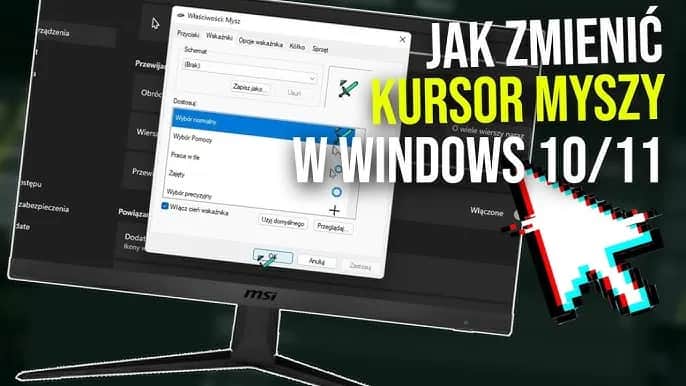 Jak zmienić kursor w Windows 11 i uniknąć frustracji z ustawieniami