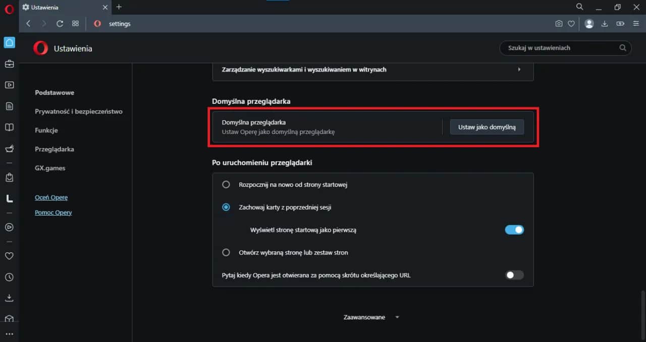 Jak ustawić wiadomości jako domyślną przeglądarkę i uniknąć błędów