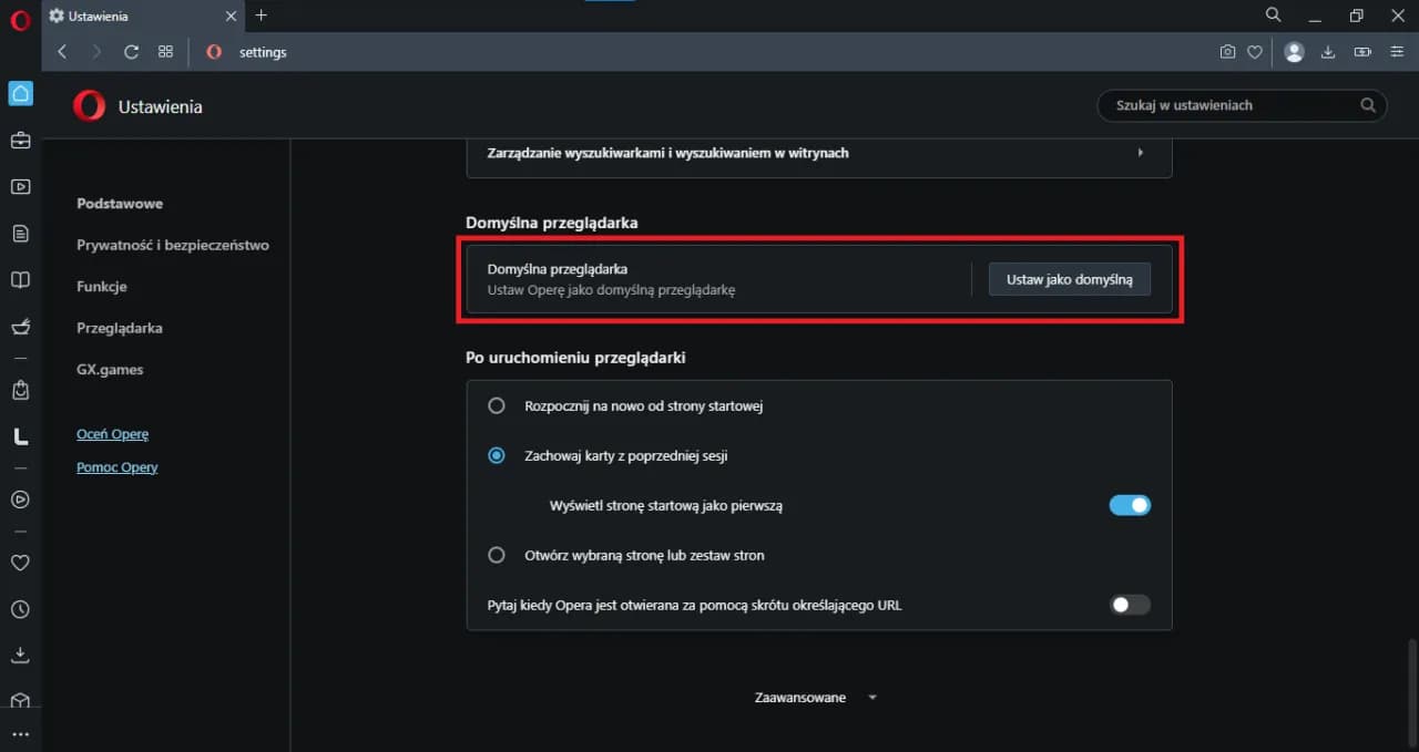 Jak ustawić wiadomości jako domyślną przeglądarkę i uniknąć błędów