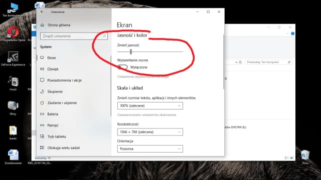 Jak zmniejszyć jasność ekranu w Windows 7 i poprawić komfort pracy